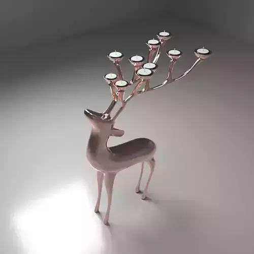 Gazelle Candle Holder