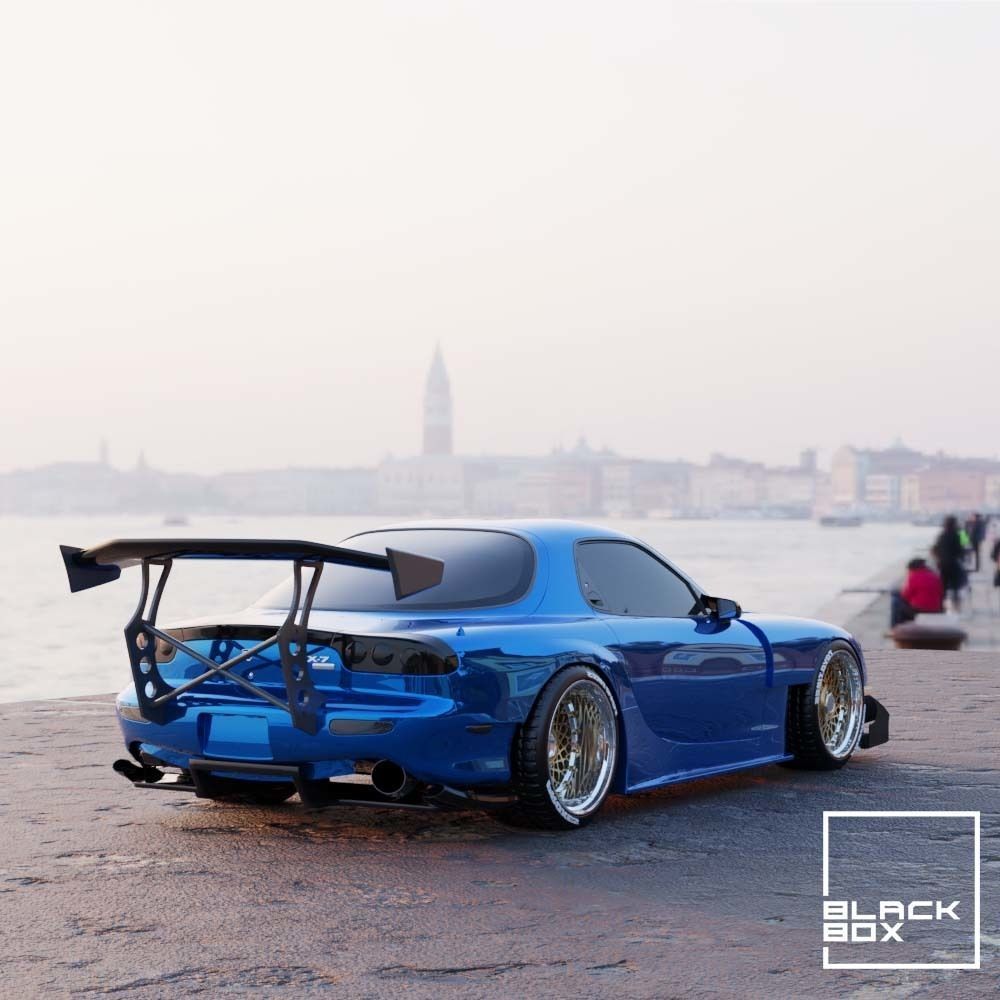 CUSTOMIZABLE WING SET FOR RC AND DIECAST 3D print model_6