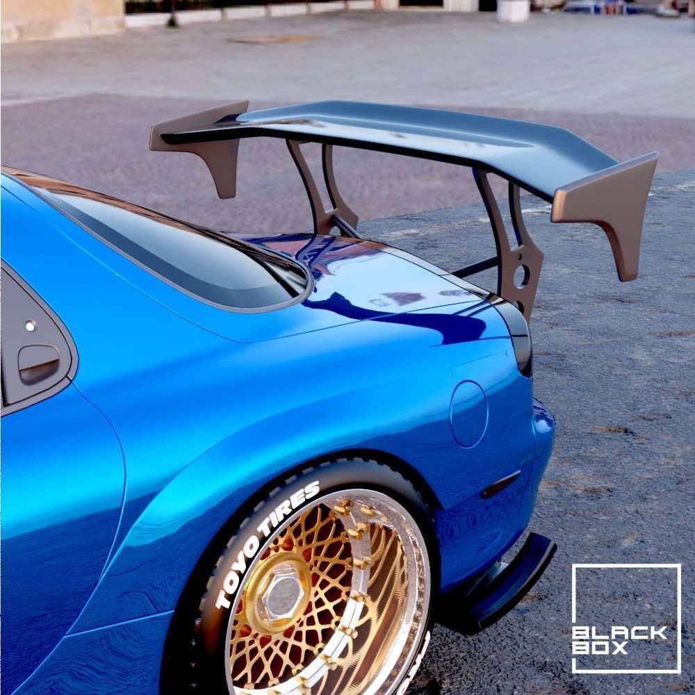 CUSTOMIZABLE WING SET FOR RC AND DIECAST 3D print model_5