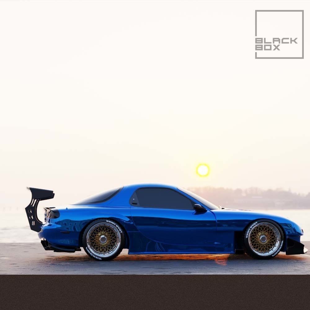 CUSTOMIZABLE WING SET FOR RC AND DIECAST 3D print model_7