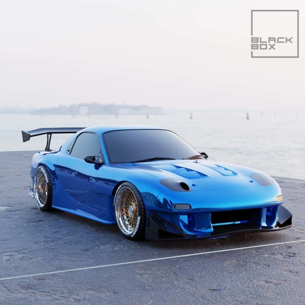 CUSTOMIZABLE WING SET FOR RC AND DIECAST 3D print model_8