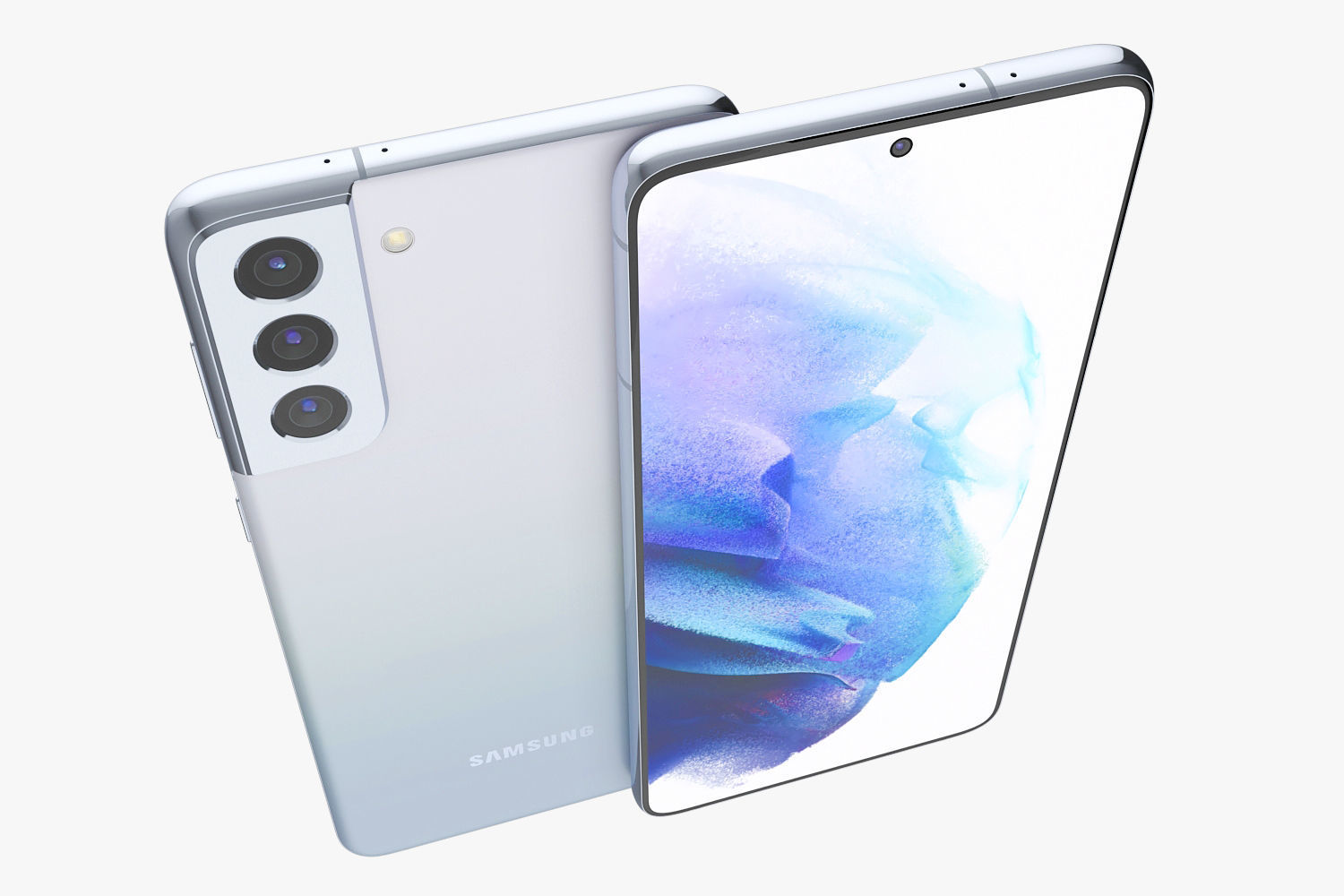 Samsung Galaxy S21 and S21 Plus and S21 Ultra 3D model_32