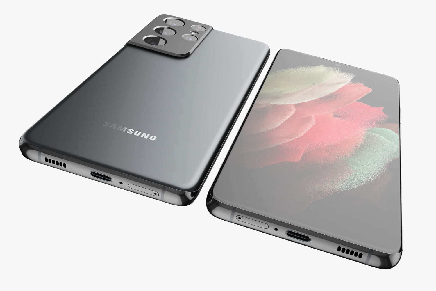 Samsung Galaxy S21 and S21 Plus and S21 Ultra 3D model_36