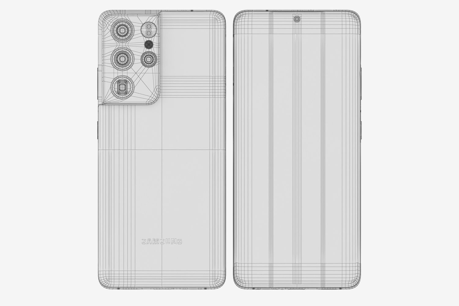 Samsung Galaxy S21 and S21 Plus and S21 Ultra 3D model_48