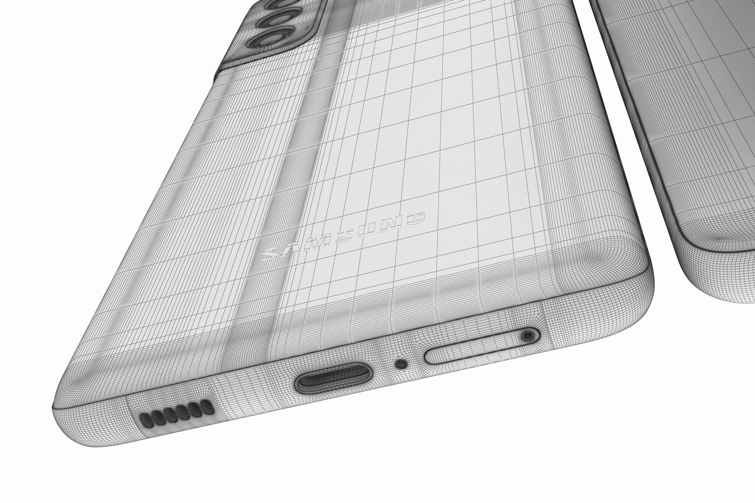 Samsung Galaxy S21 and S21 Plus and S21 Ultra 3D model_66