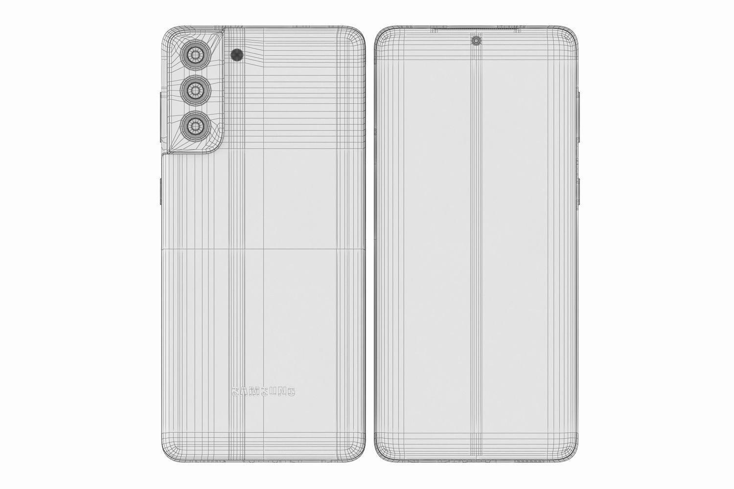 Samsung Galaxy S21 and S21 Plus and S21 Ultra 3D model_47