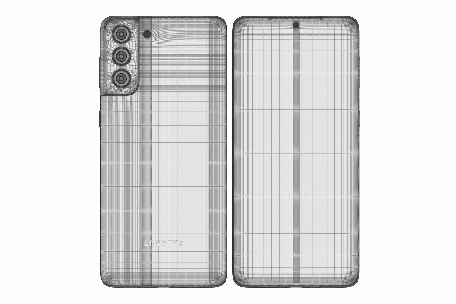 Samsung Galaxy S21 and S21 Plus and S21 Ultra 3D model_50