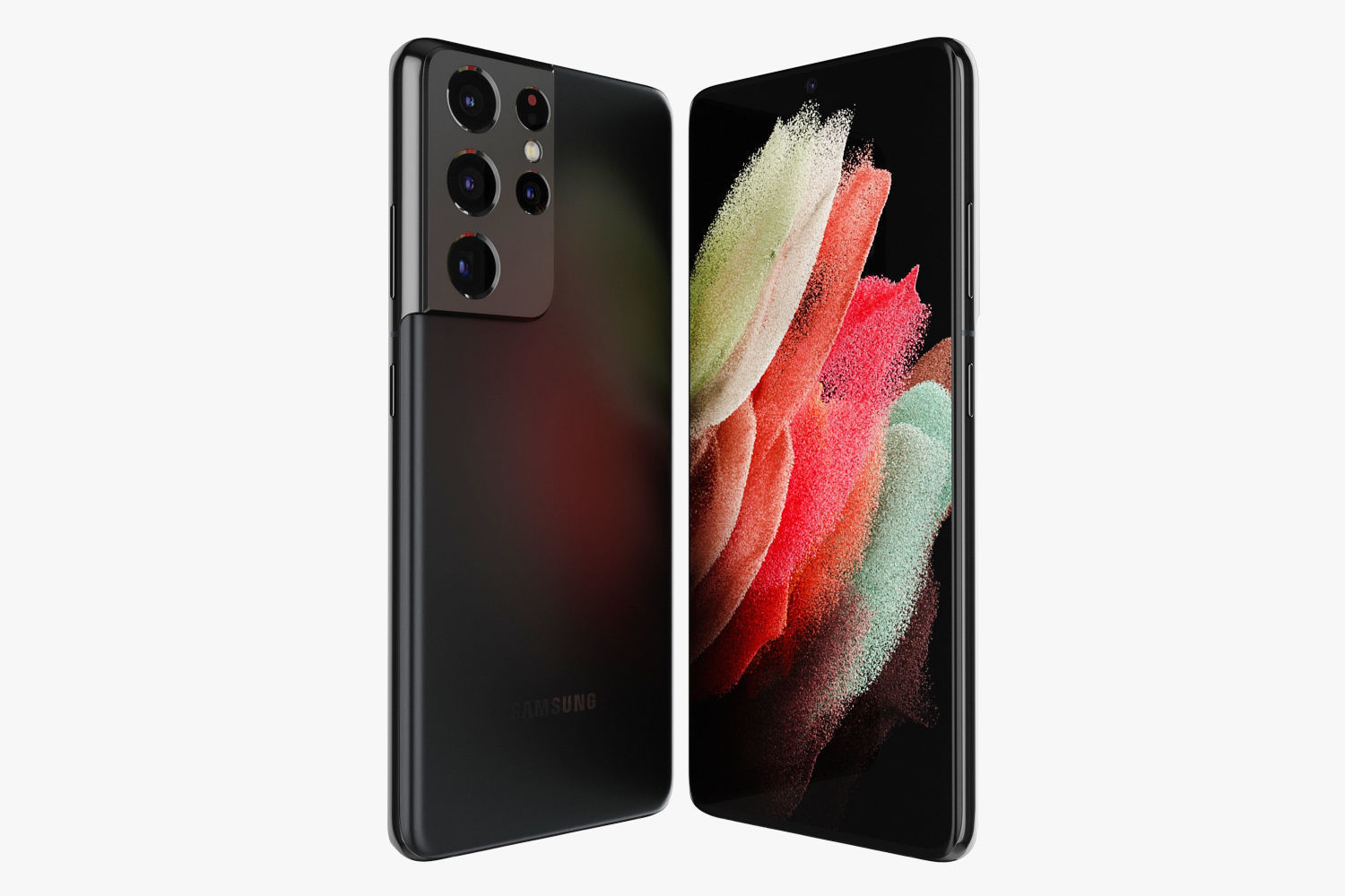 Samsung Galaxy S21 and S21 Plus and S21 Ultra 3D model_14