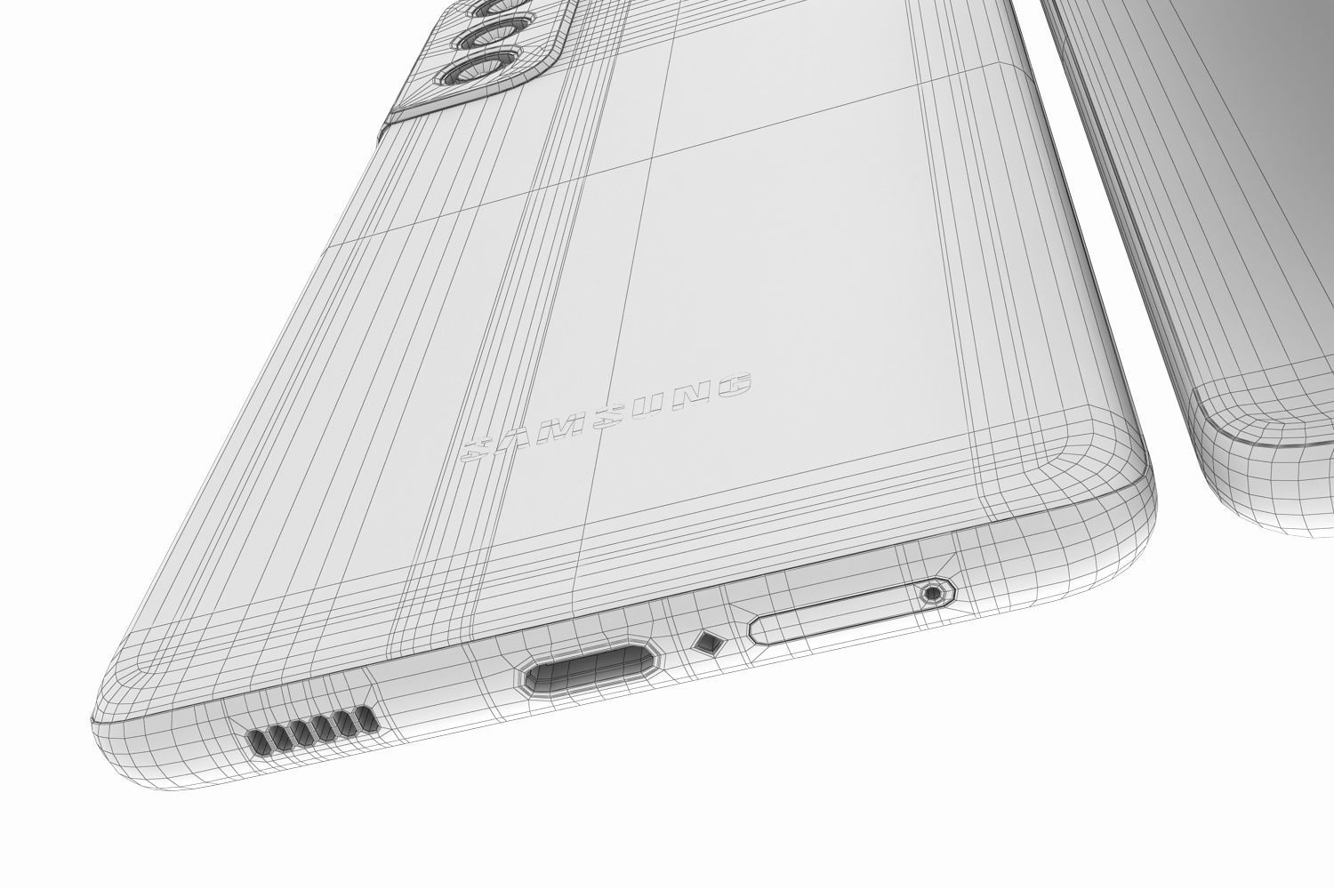 Samsung Galaxy S21 and S21 Plus and S21 Ultra 3D model_64