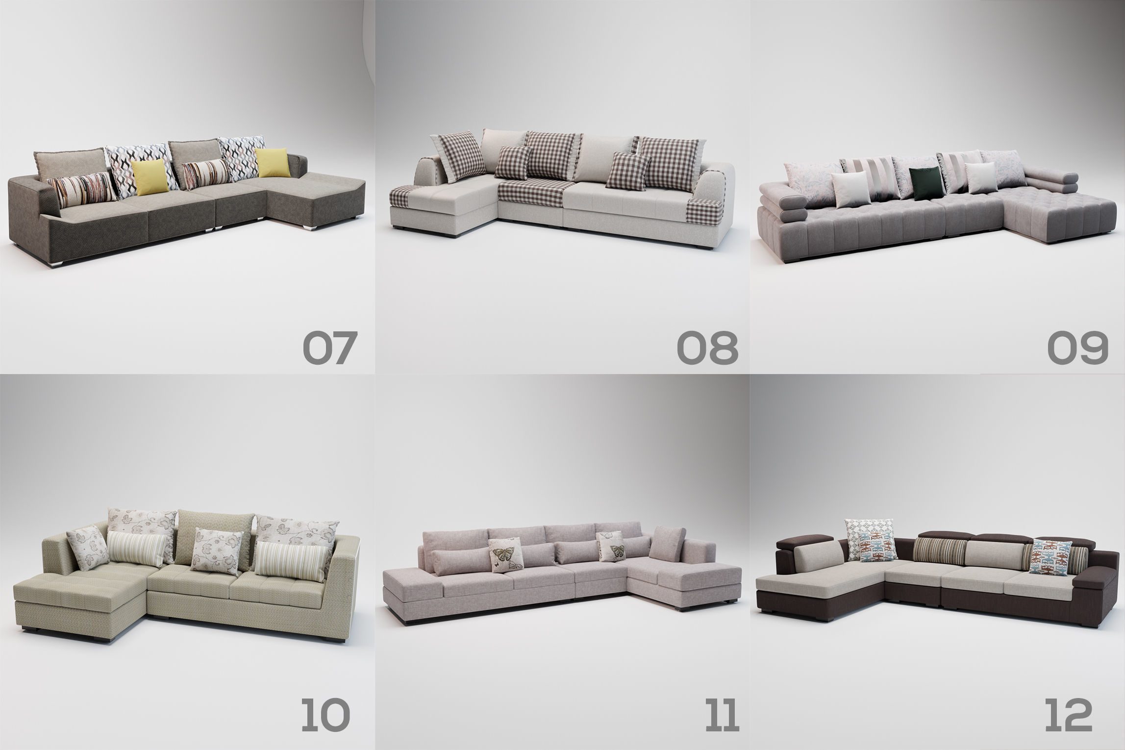 Sofa Bundle Pack -  60 Models Collection _2