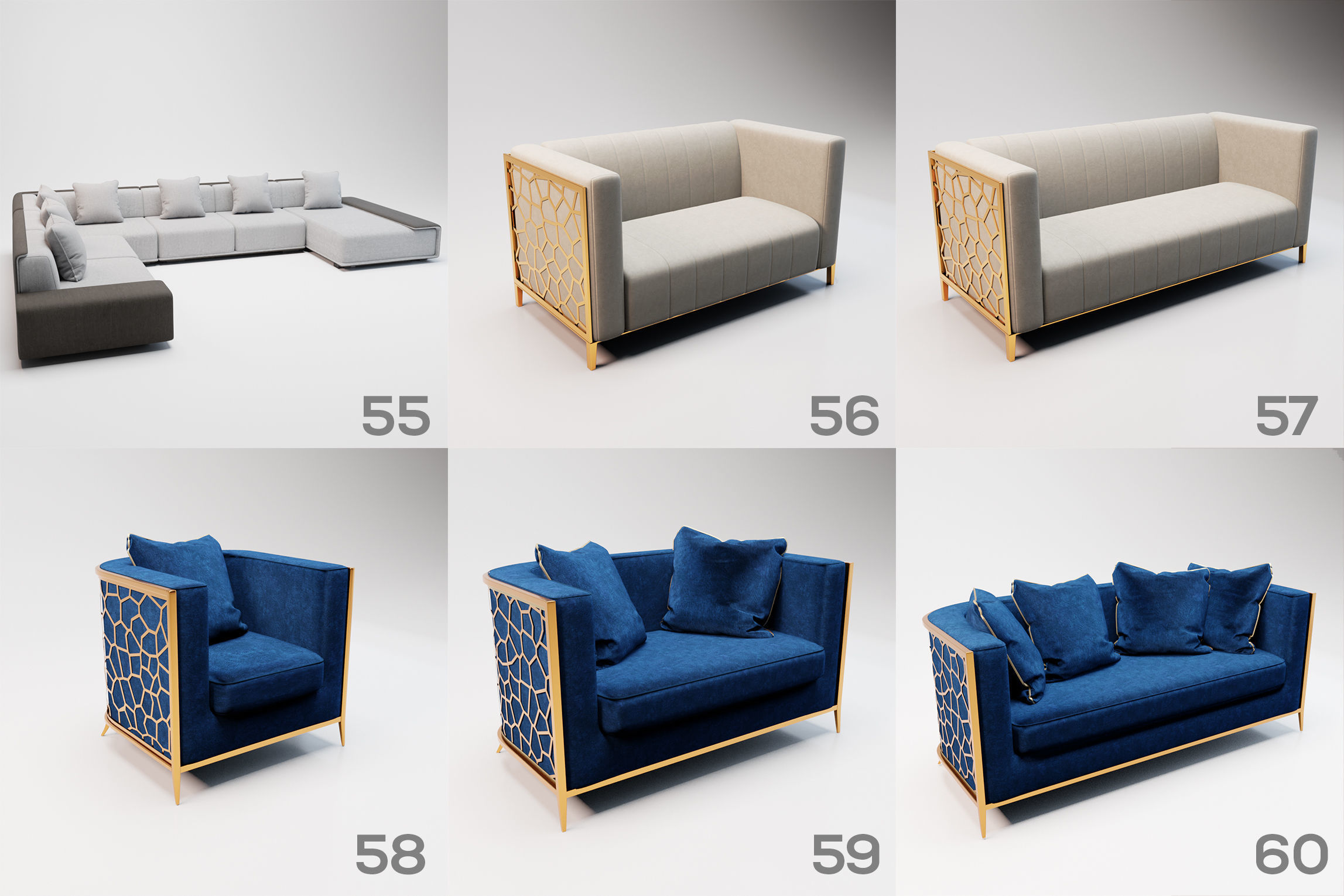 Sofa Bundle Pack -  60 Models Collection _10