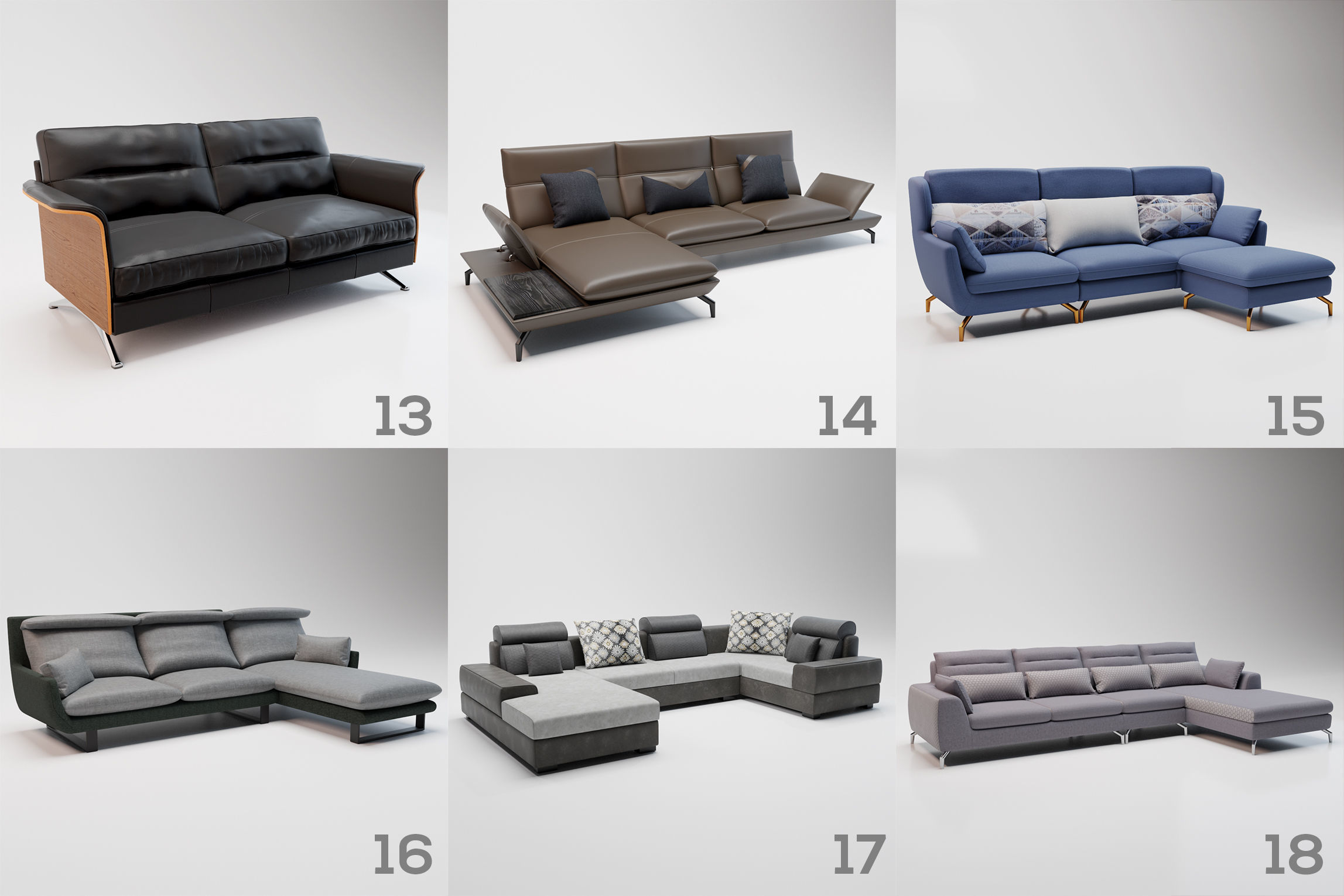 Sofa Bundle Pack -  60 Models Collection _3