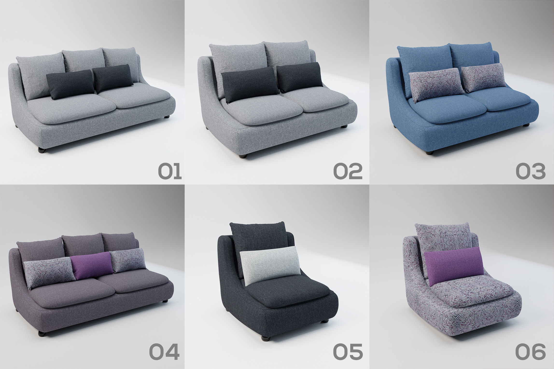 Sofa Bundle Pack -  60 Models Collection _1