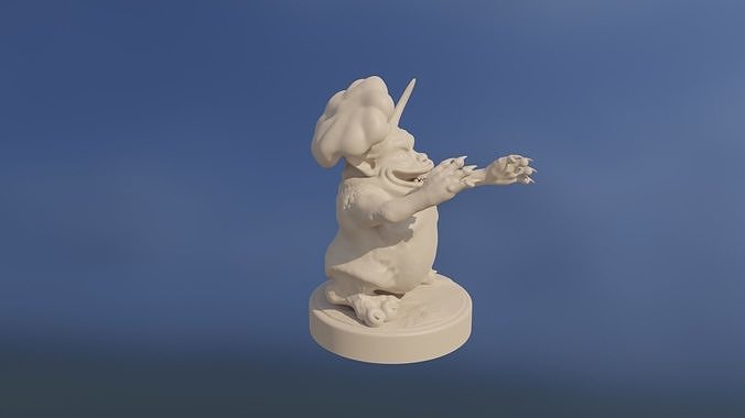 Scared Nurgling Sous Chef 3D print model