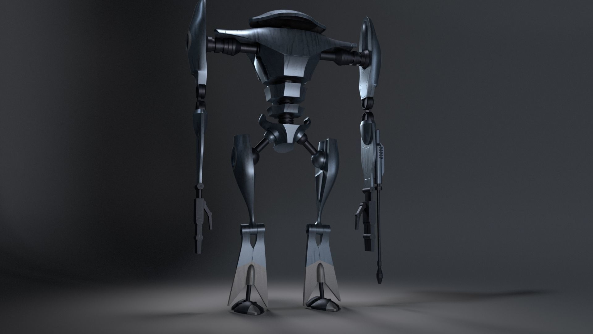 Aqua Droid 3D model_1