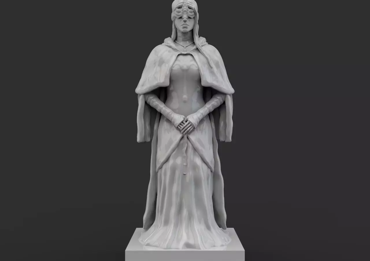 Dark Souls Fire Keeper - 3d printing ready 3D print model
