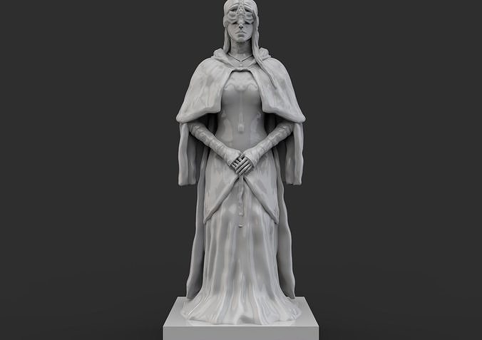 Dark Souls Fire Keeper - 3d printing ready 3D print model