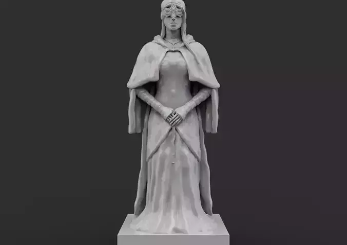 Dark Souls Fire Keeper - 3d printing ready 3D print model