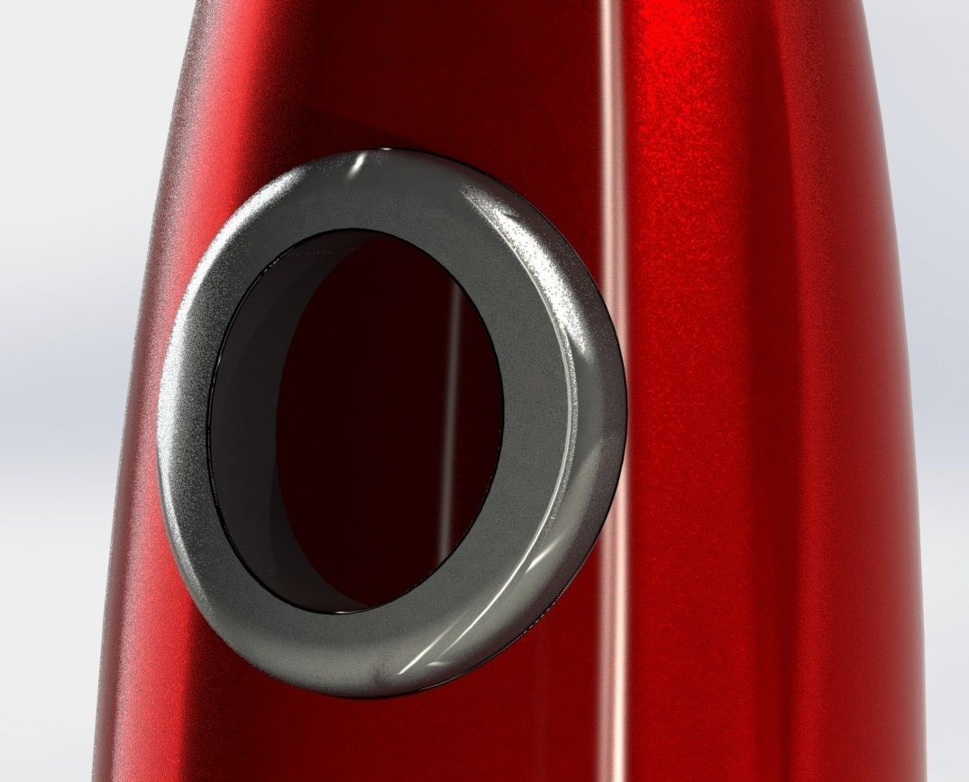 Simple Rocket 3D model_5