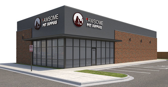 Retail-125 Retail Store A 3D model