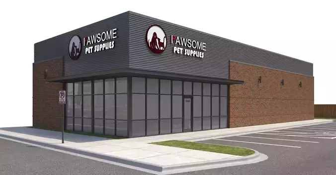 Retail-125 Retail Store A 3D model