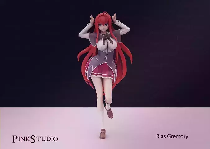 Rias Gremory - High School DxD 3D print model