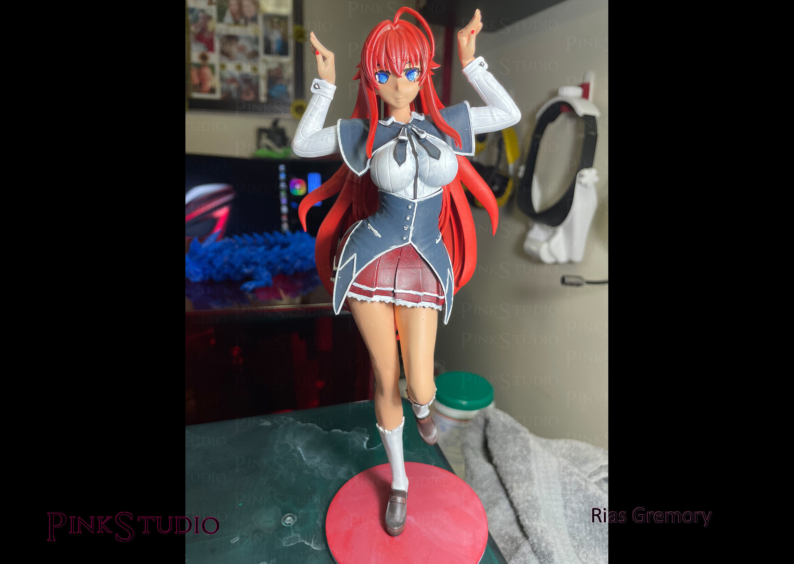Rias Gremory - High School DxD 3D print model_10