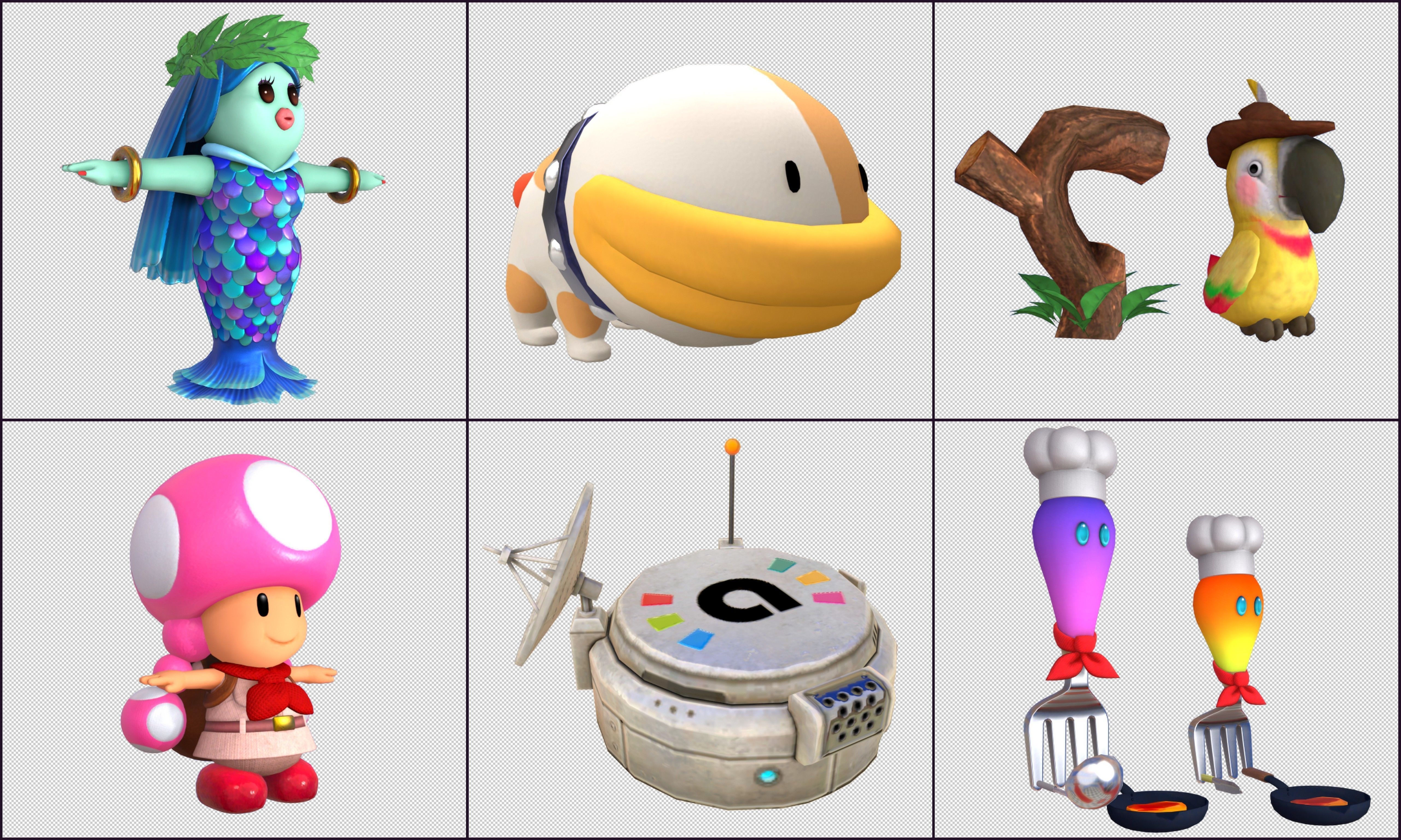 Cartoon - Characters 3 3D model_2