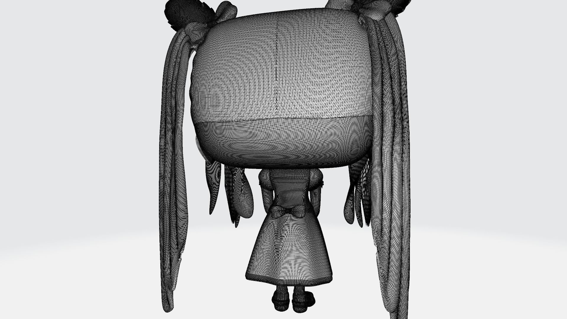 Baby Doll Girl Custom Pop DIY for 3D Printing 3D print model_10