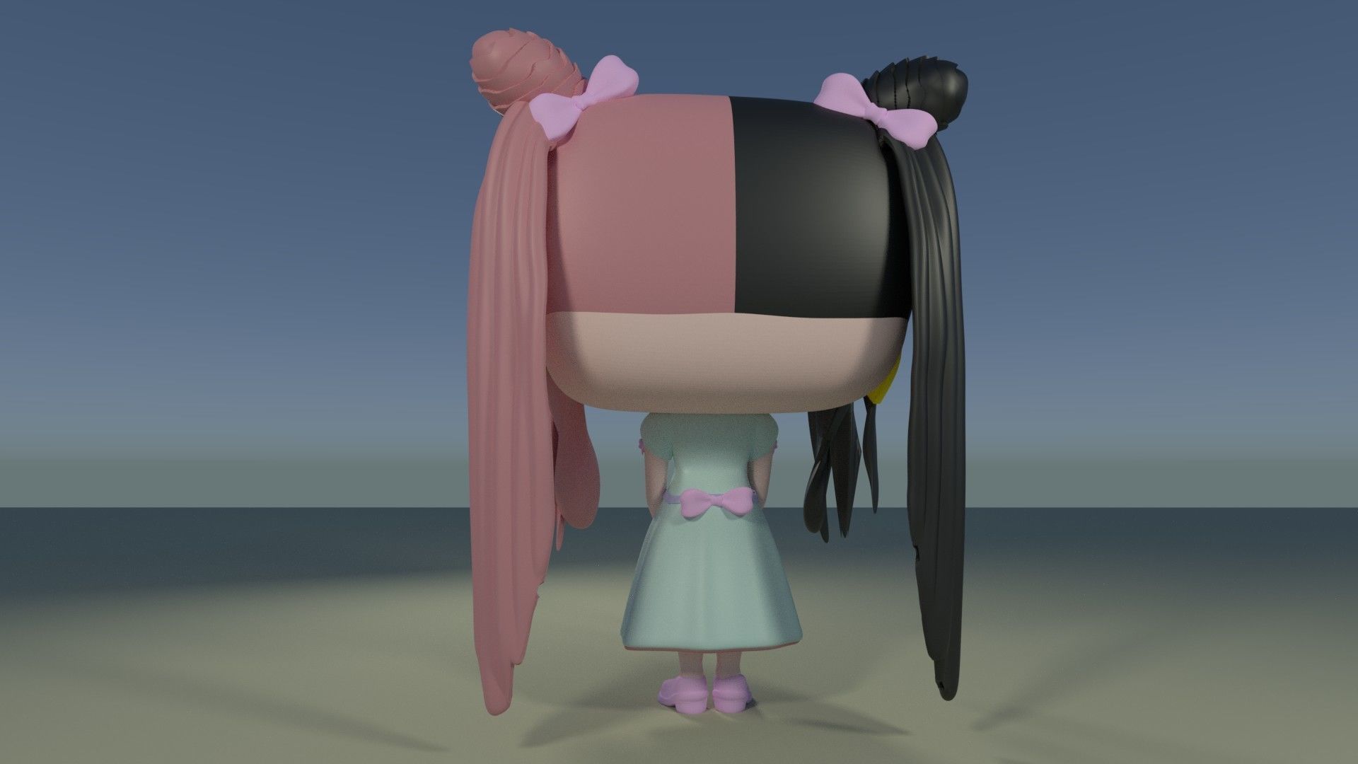 Baby Doll Girl Custom Pop DIY for 3D Printing 3D print model_2