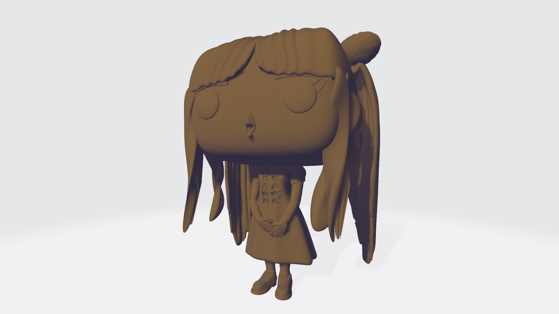 Baby Doll Girl Custom Pop DIY for 3D Printing 3D print model_5