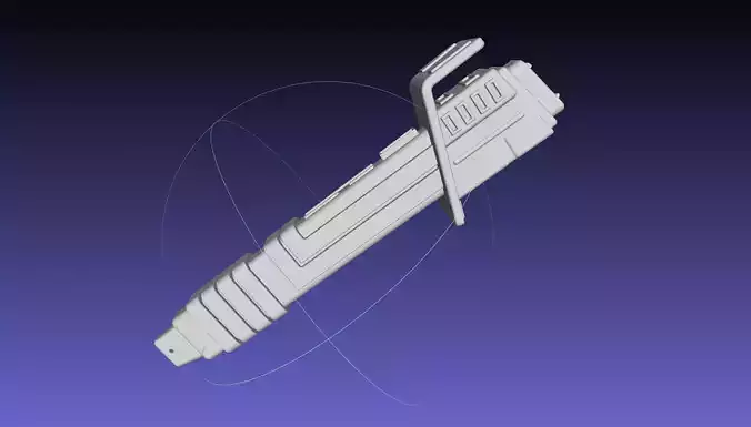 Star Wars The Mandalorian Darksaber Basic Printable Model
