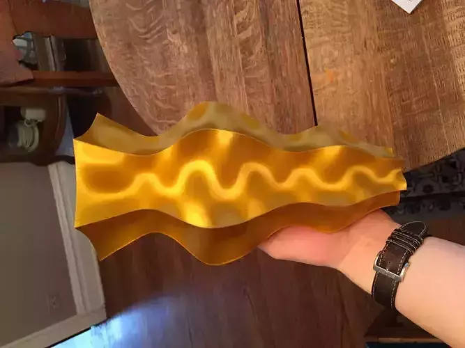 Liquid Gold Vase