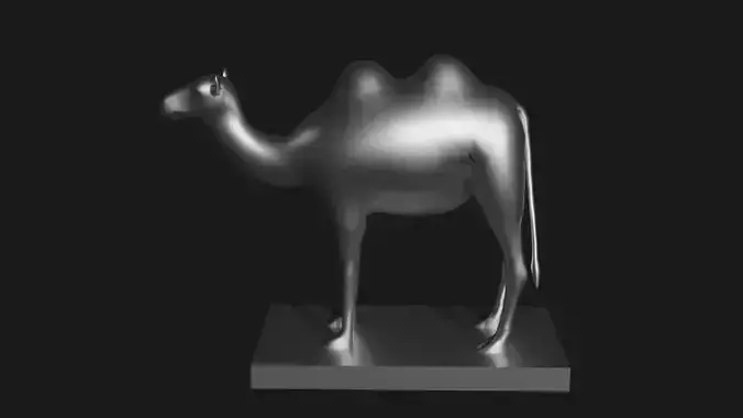 Camel statue for 3d printing 3D print model
