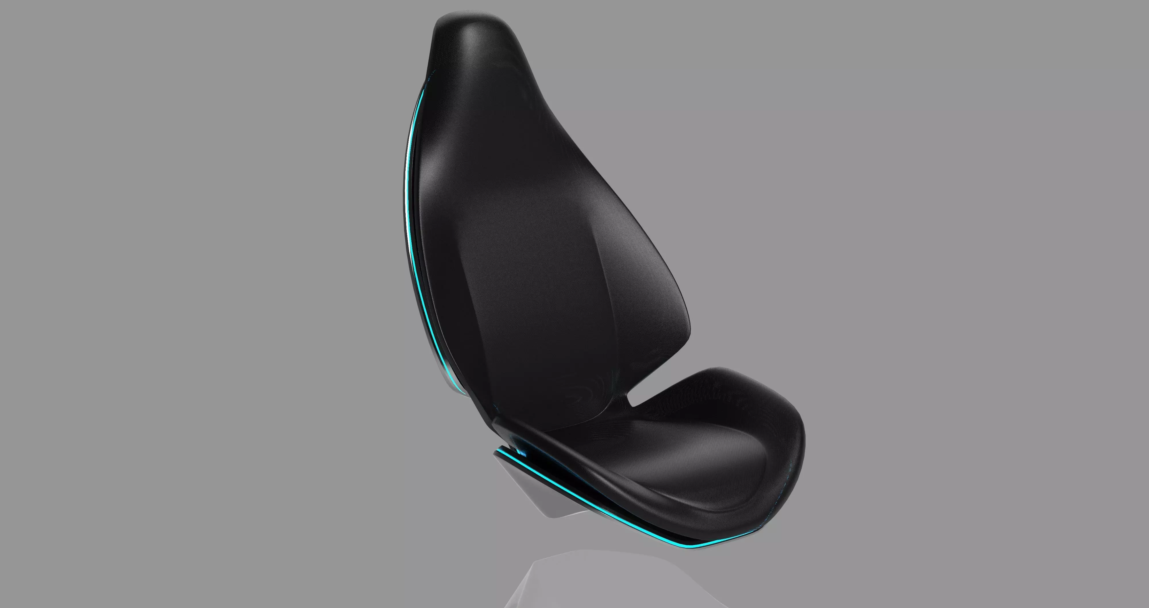 car seat concept 3D model_0