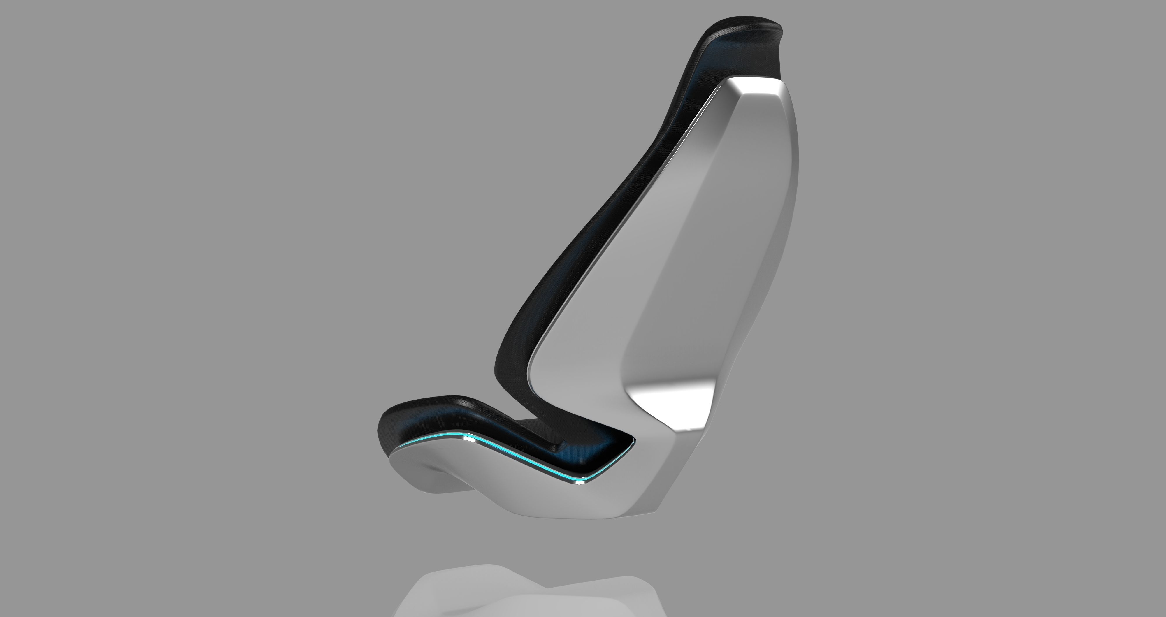 car seat concept 3D model_3