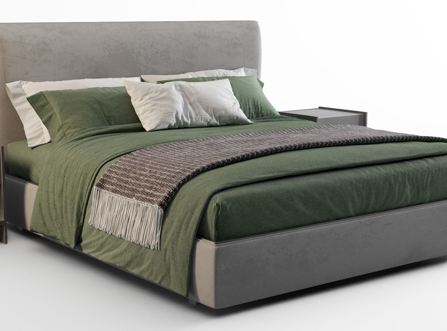 Molteni Ribbon Bed 3D model_11