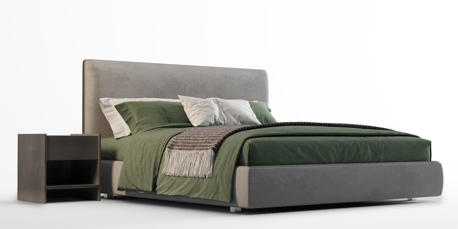 Molteni Ribbon Bed 3D model_12