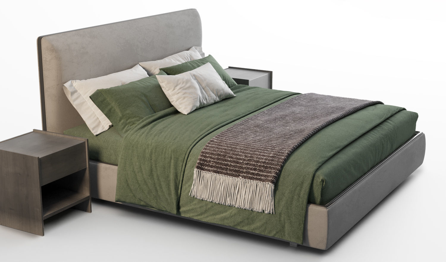 Molteni Ribbon Bed 3D model_5
