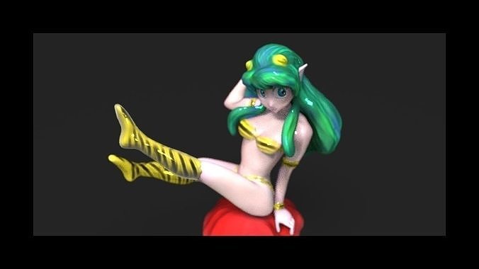 Urusei Yatsura Lamu 3D print model