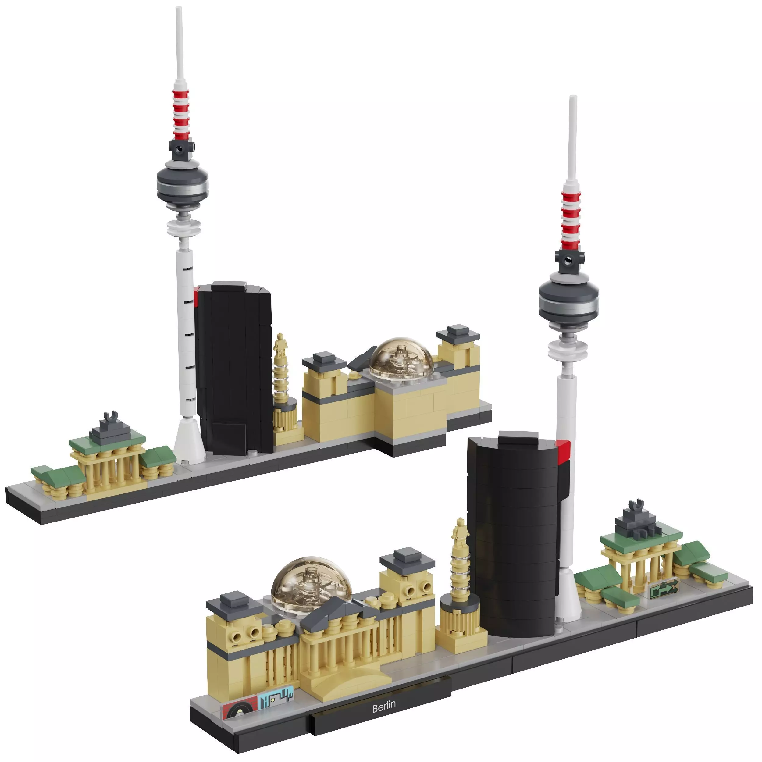 Lego Architecture Skyline - 21027 Berlin 3D model_0