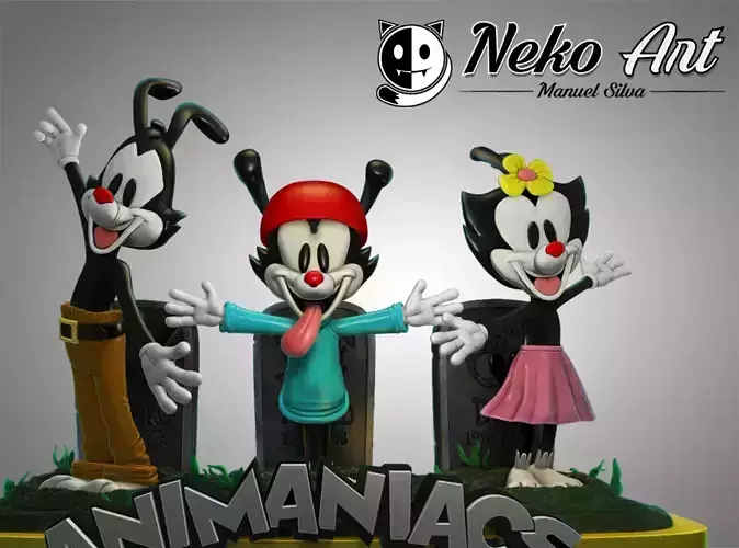 Figure Animaniac Fan Made 3D print model