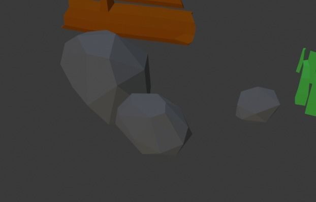 LowPoly Nature Assets Low-poly 3D model_3