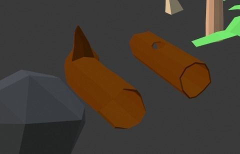 LowPoly Nature Assets Low-poly 3D model_6