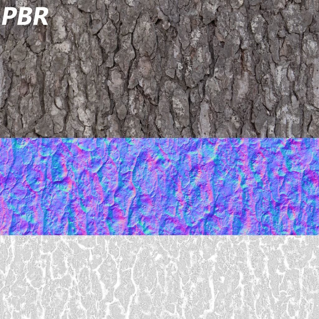 Spooky Forest Low-poly 3D model_14