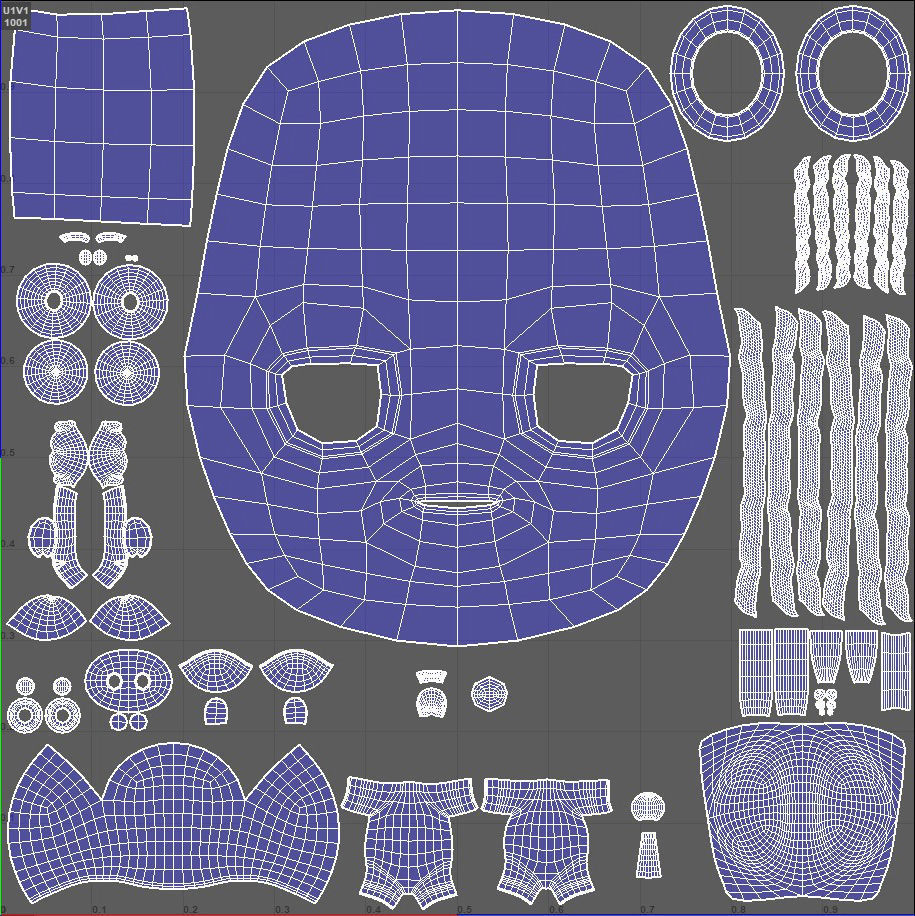 Hello Lucky Cow Low-poly 3D model_5