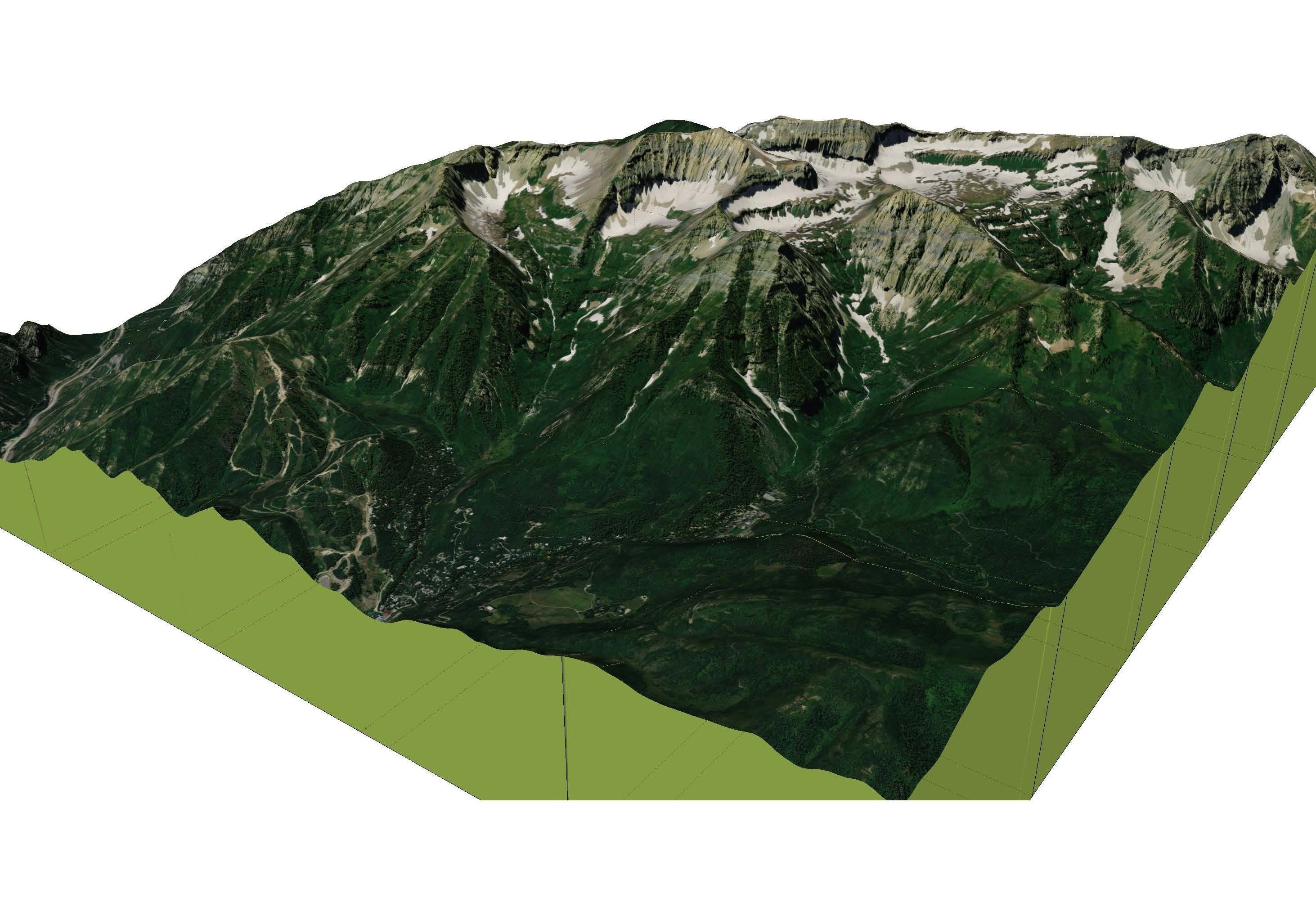 Mount Timpanogos Utah 3D model_10