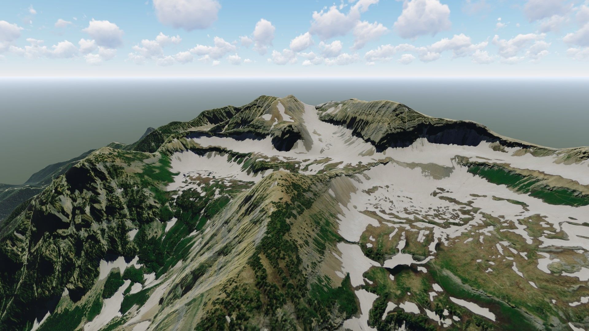 Mount Timpanogos Utah 3D model_1