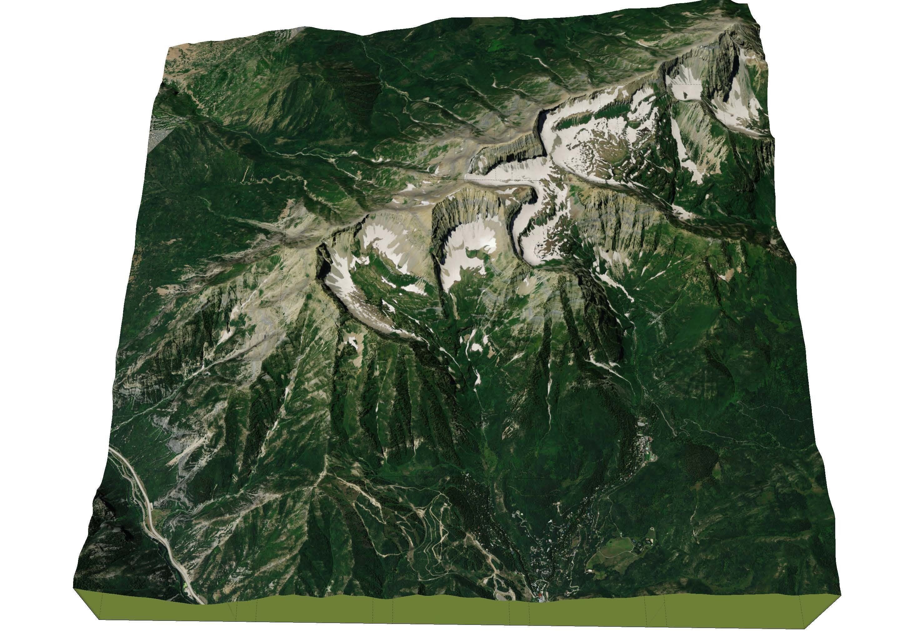 Mount Timpanogos Utah 3D model_11