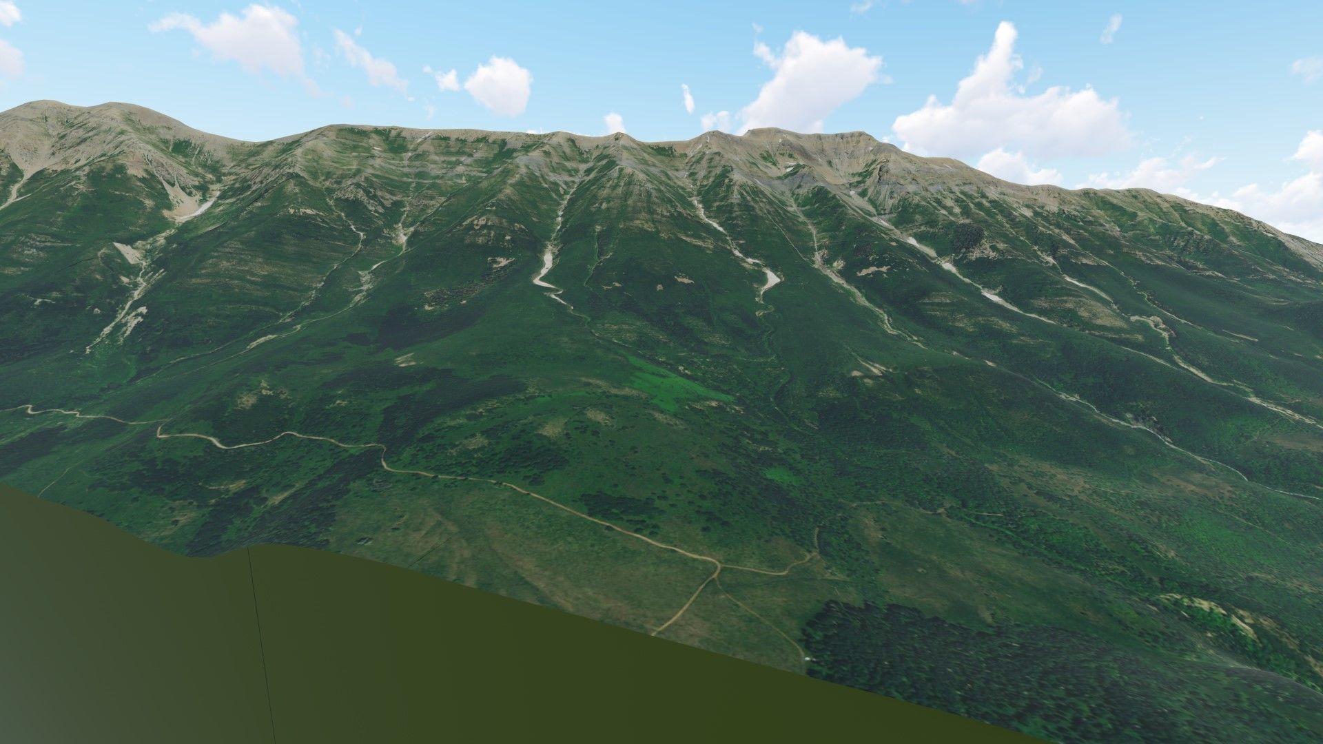 Mount Timpanogos Utah 3D model_5